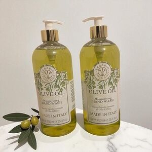 Erbario Toscano Olive Oil Hand Wash 2 Pack | 25.4 oz Each  Made in Italy, Luxury